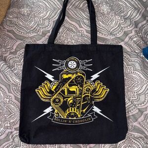 NWOT  Third Man Records Rolling Record Store Canvas Tote Bag